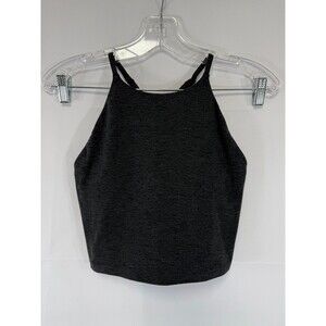 CALIA CROSS BACK LUSTRALUX CROP Color Tap Shoe Heather Size Small NWT